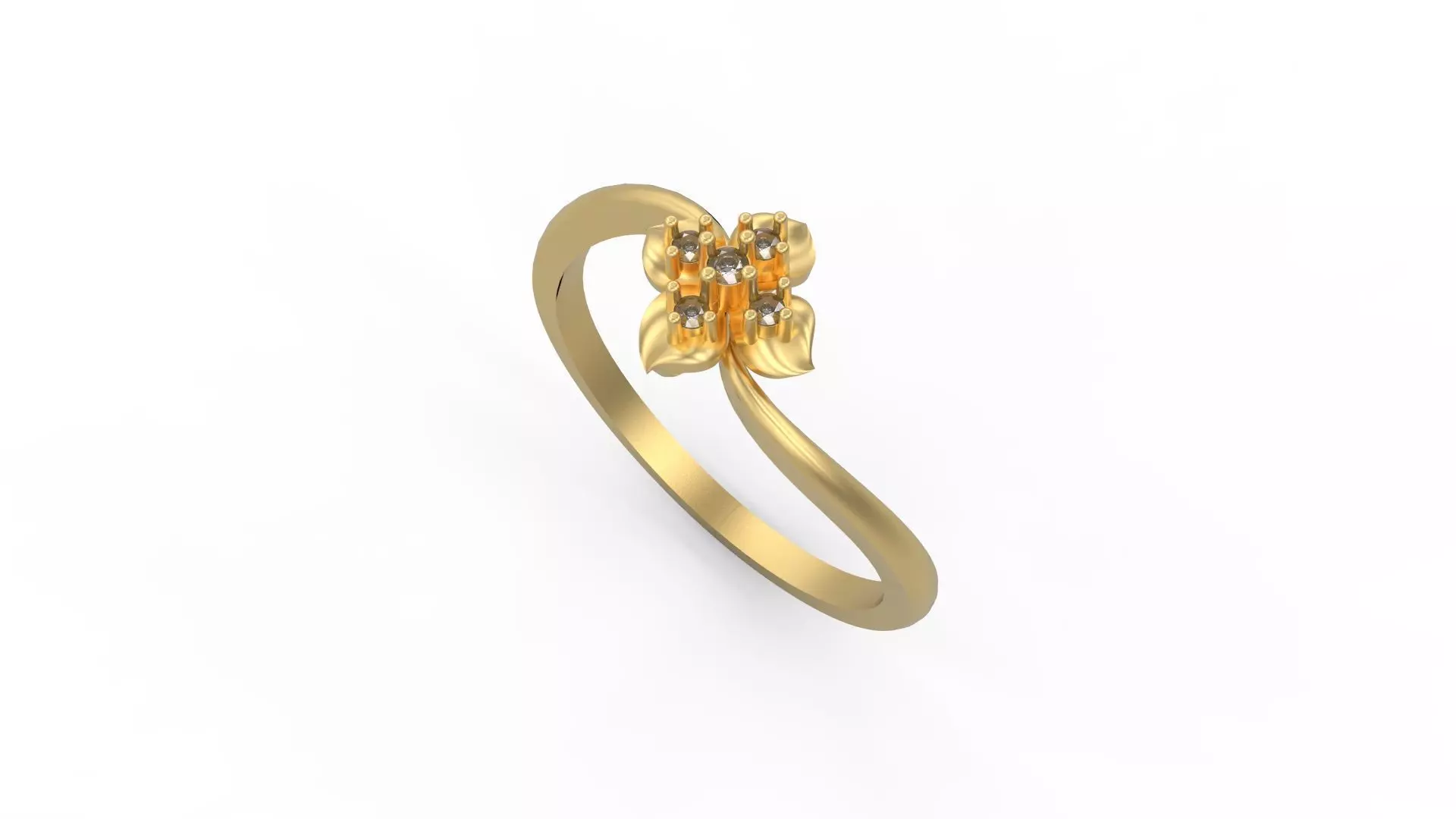 Minimalist Ring 347 3D print model_0