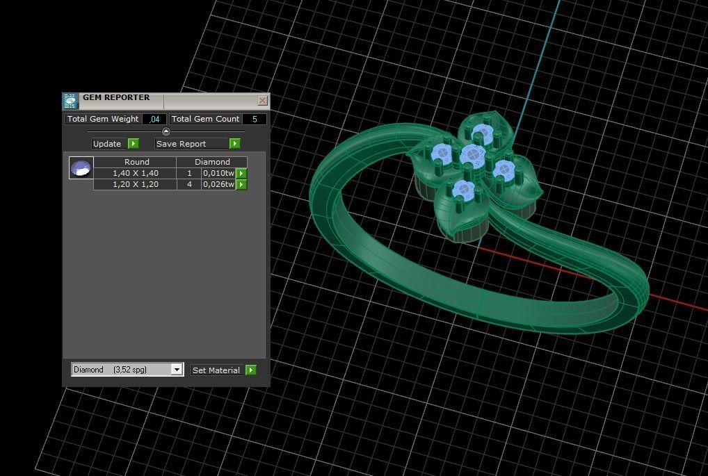 Minimalist Ring 347 3D print model_5