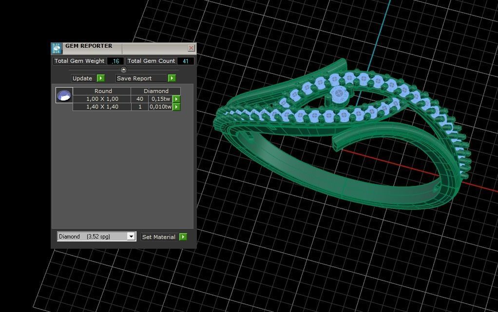 Minimalist Ring 349 3D print model_8