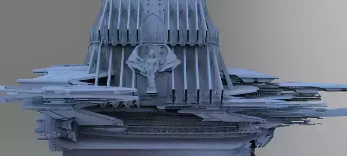 King Arthur Cathedral Grand Airship