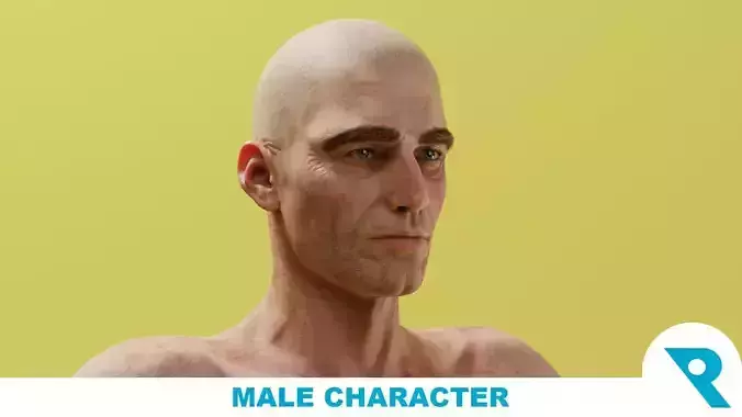 Realistic Male Character - Imtiaaz 3D model