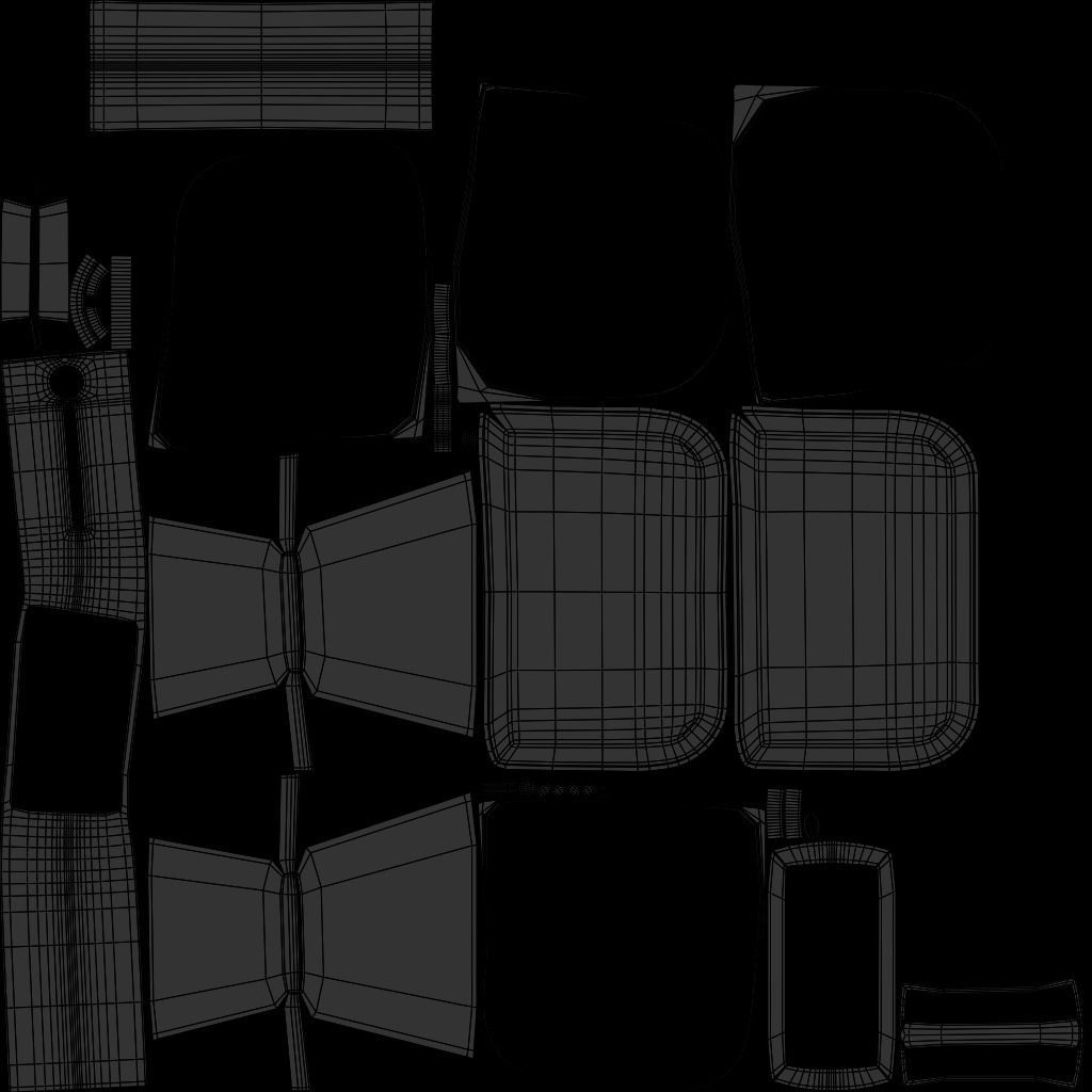 Toaster game ready 3D model_14