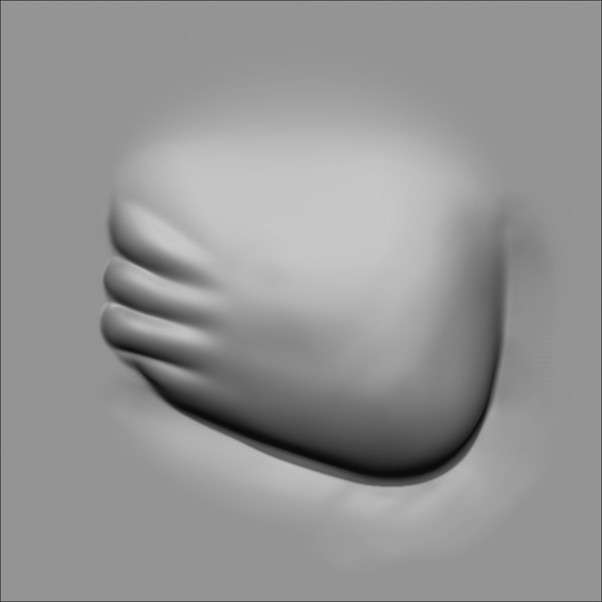 40 VDM Muscle Shape Brushes for ZBrush Vol 01 Low-poly 3D model_45