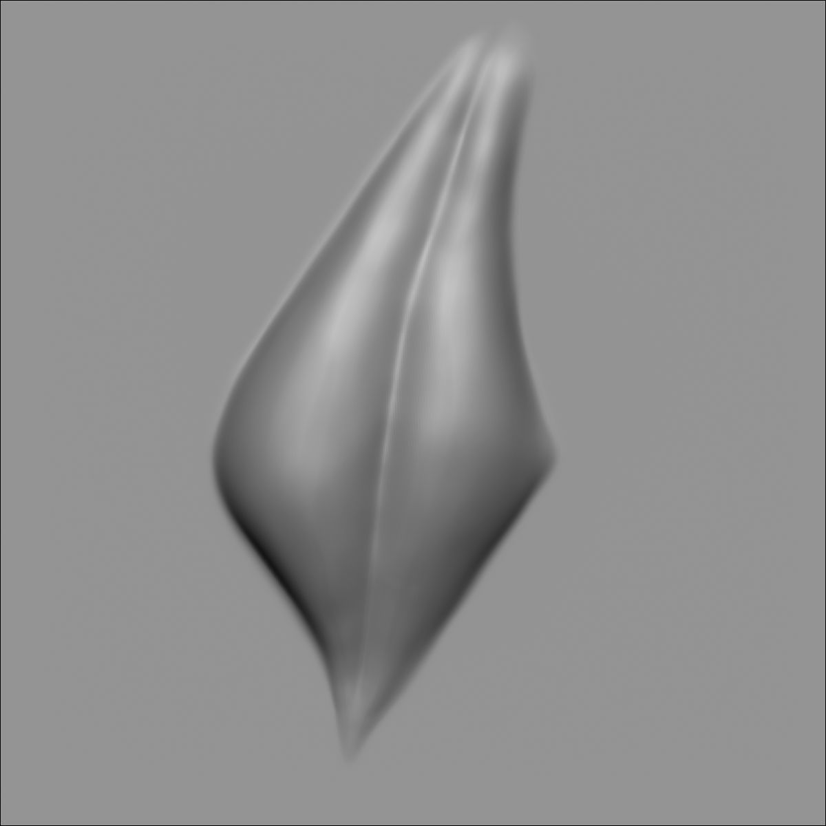 40 VDM Muscle Shape Brushes for ZBrush Vol 01 Low-poly 3D model_26