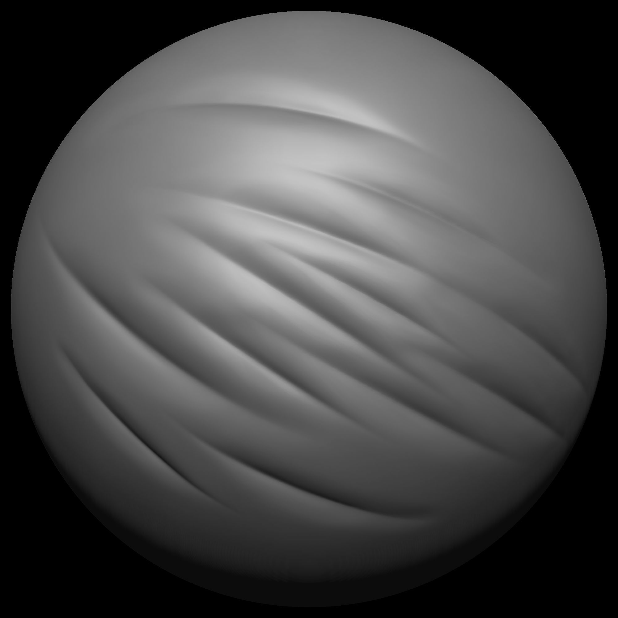 40 VDM Muscle Shape Brushes for ZBrush Vol 01 Low-poly 3D model_48