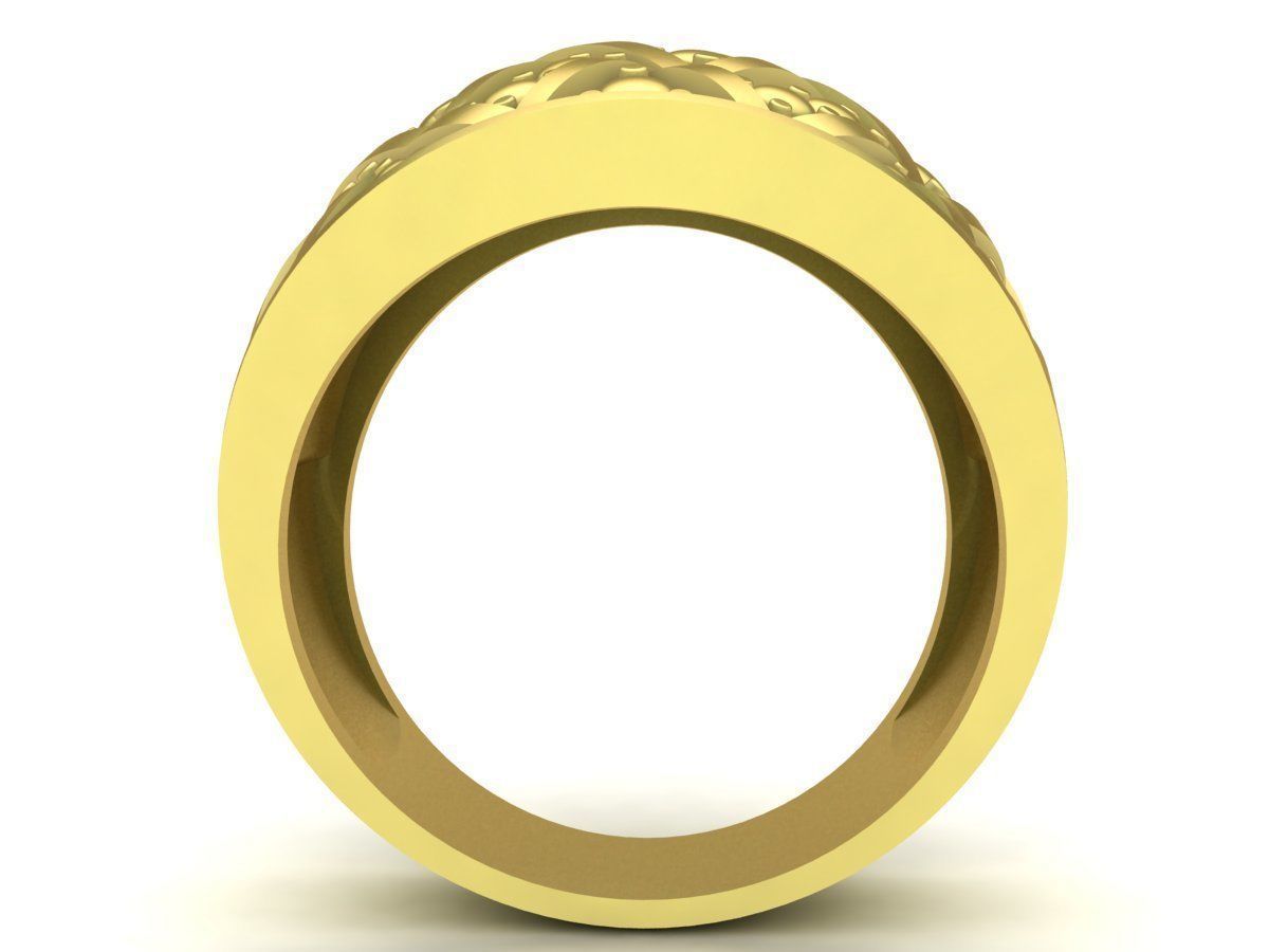 texture men ring 3385 3D print model_7