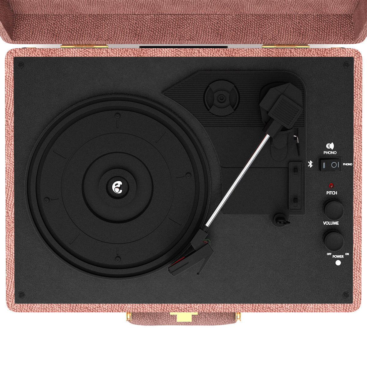 crosley cruiser deluxe record player 3D model_3