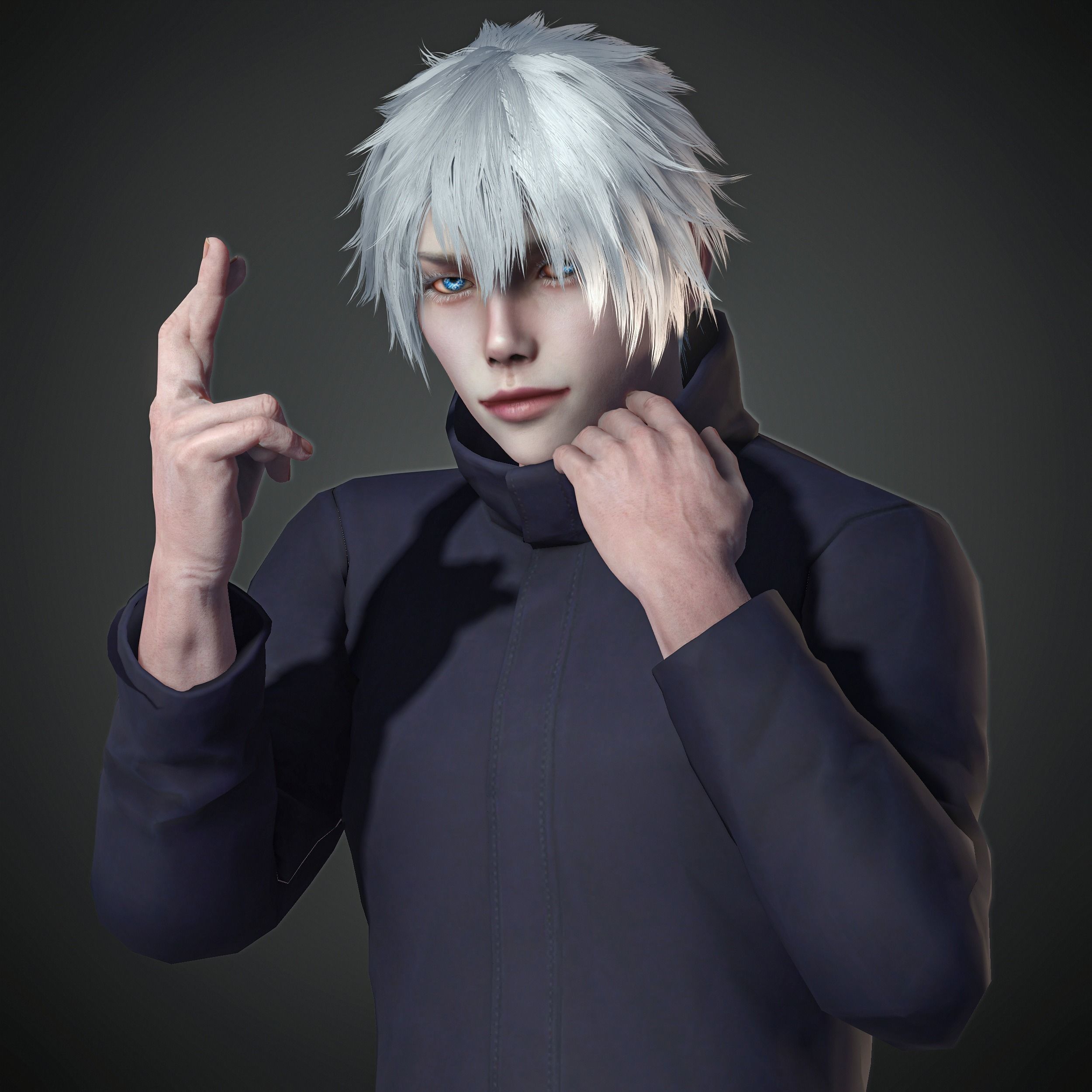Satoru Gojo  3D model_3
