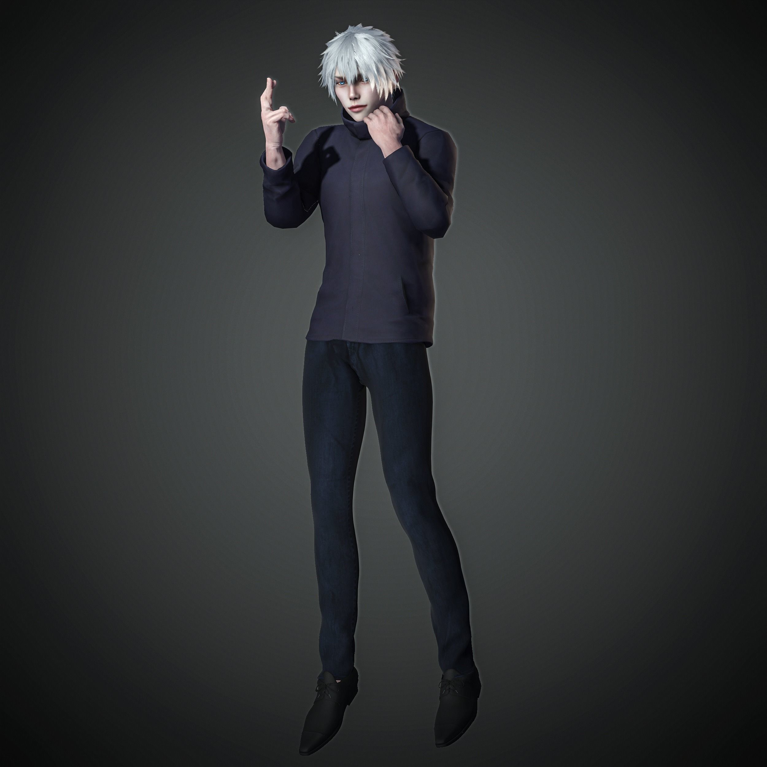 Satoru Gojo  3D model_2