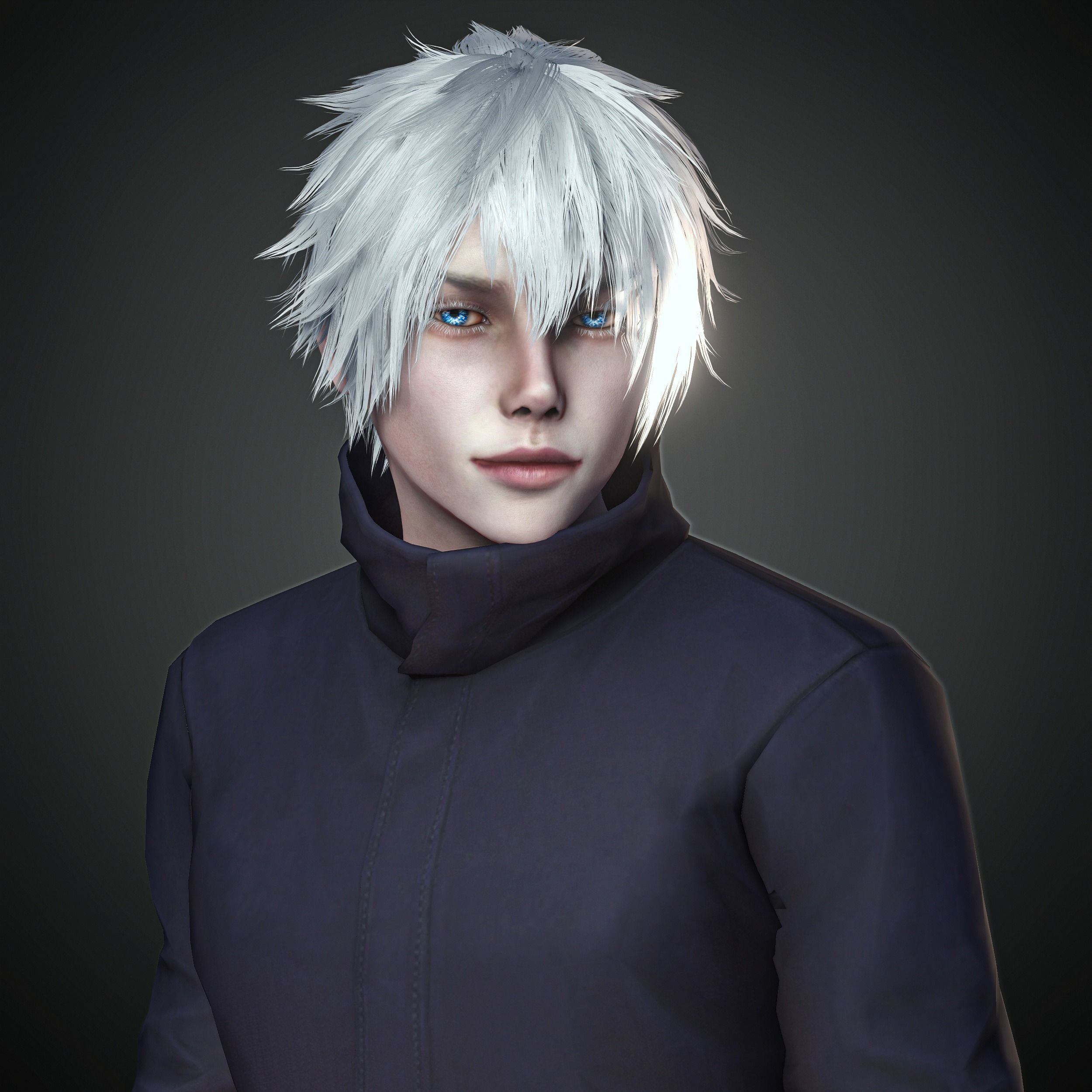 Satoru Gojo  3D model_1