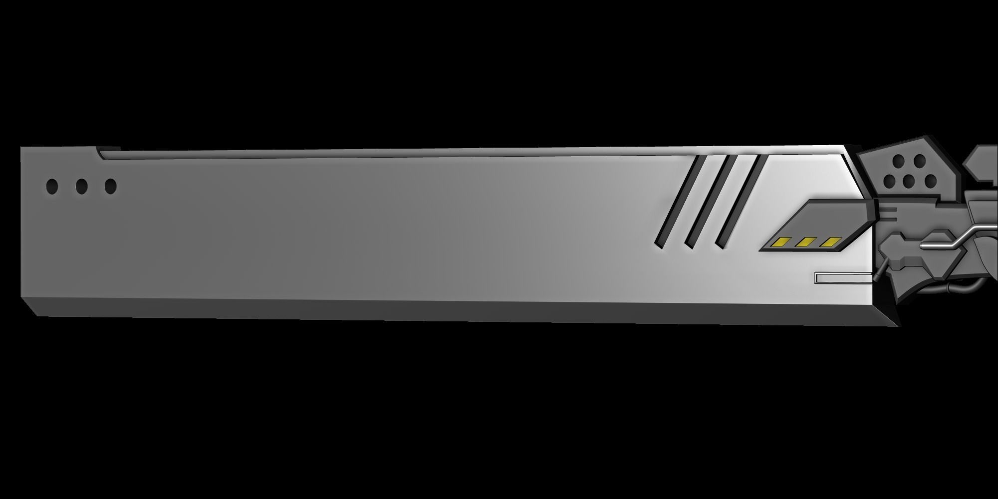 Type-40 Blade - Nier Automata 3D print model_5