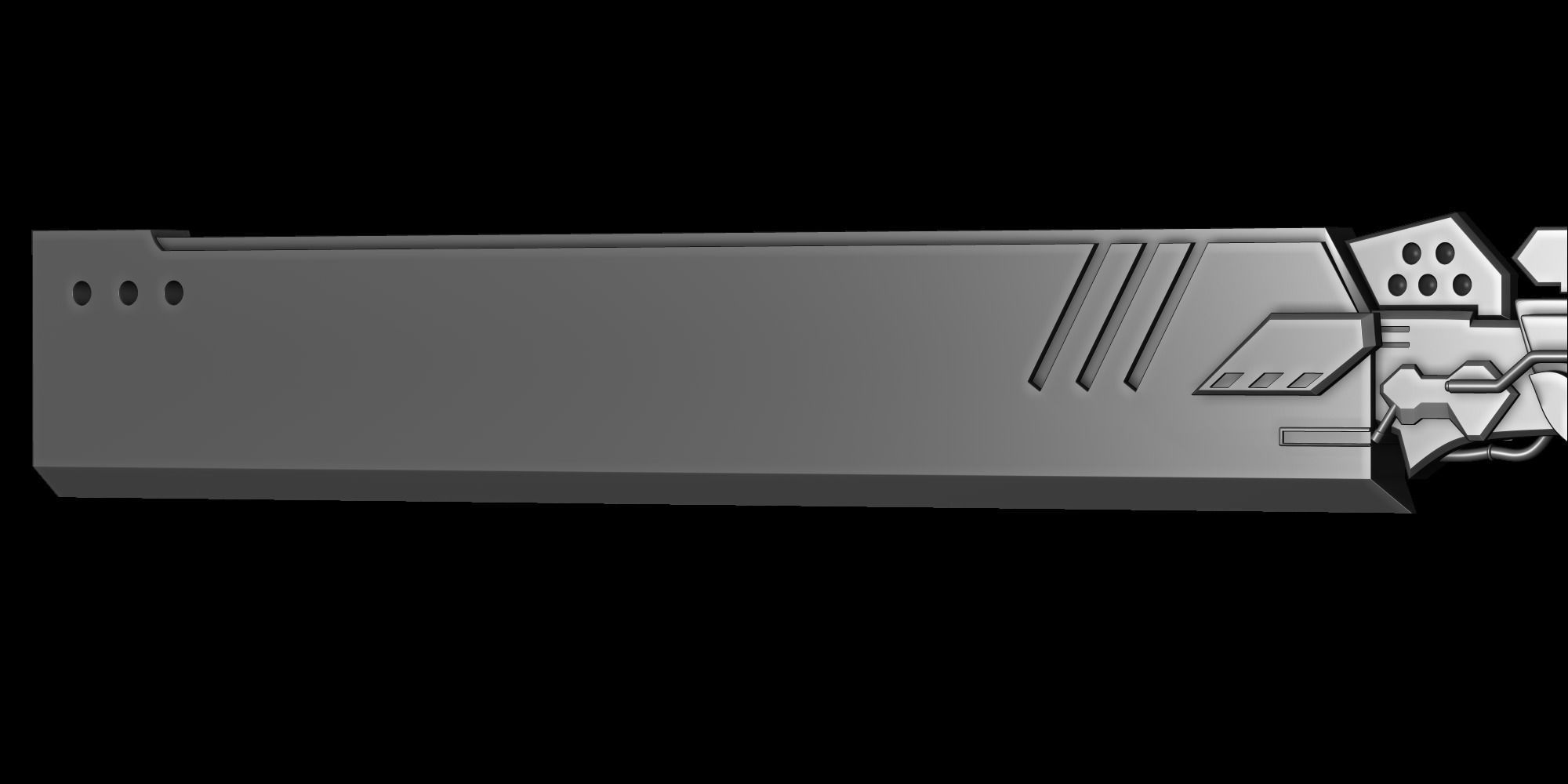 Type-40 Blade - Nier Automata 3D print model_6