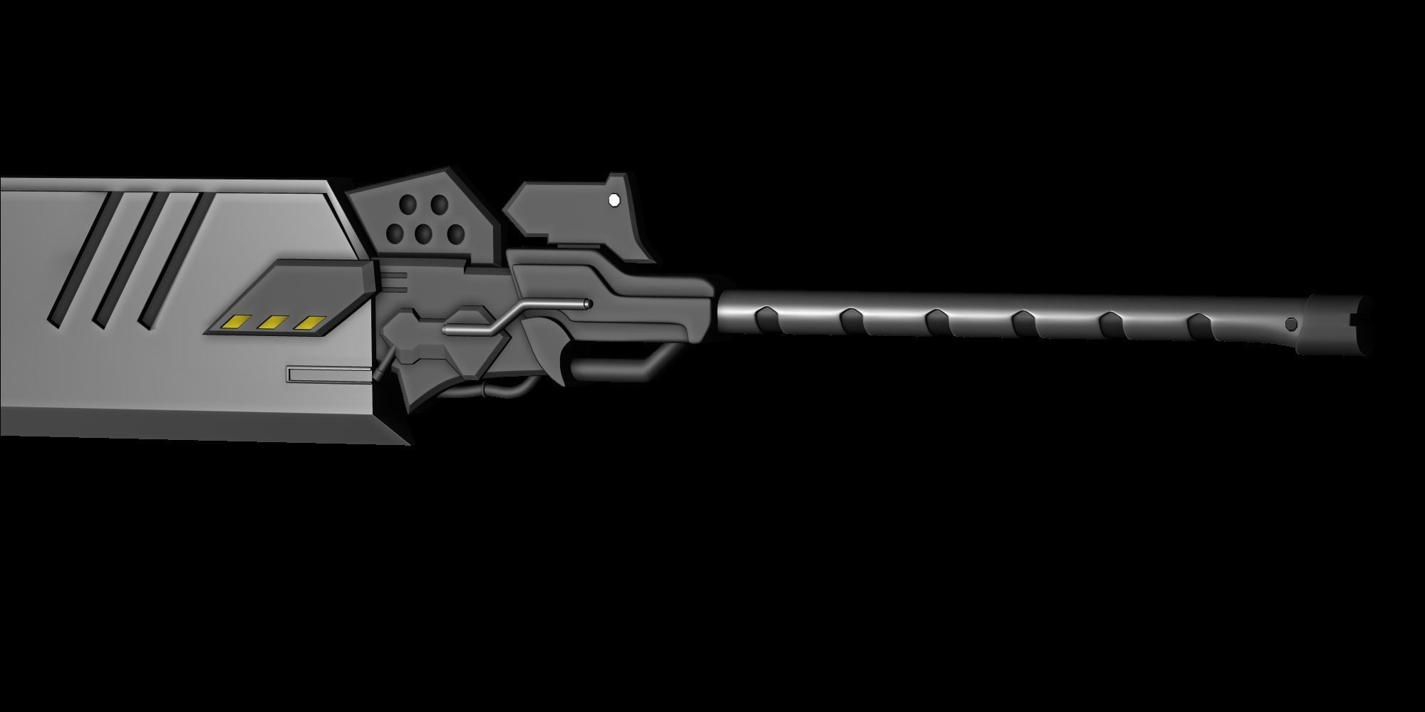 Type-40 Blade - Nier Automata 3D print model_3