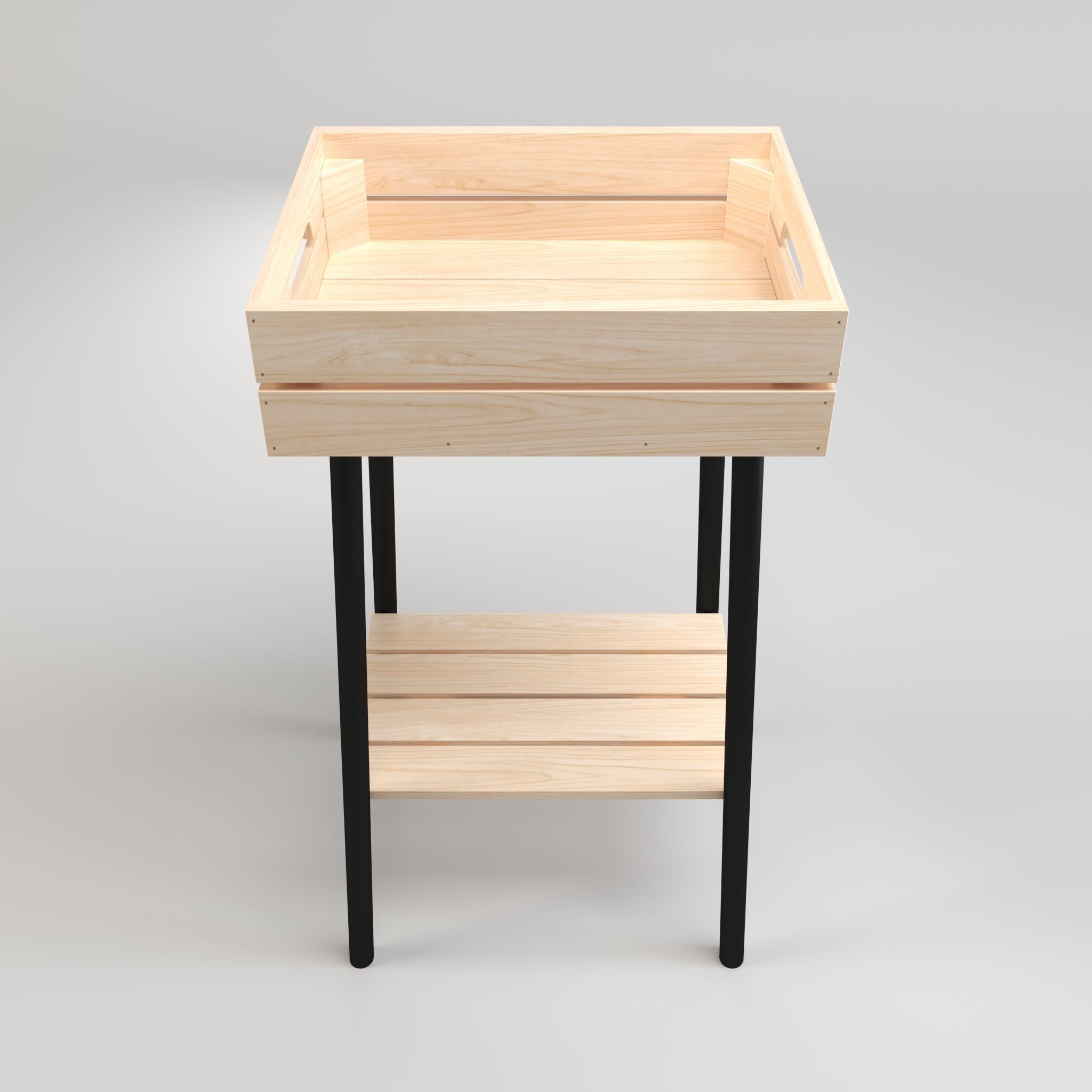 flower stand 3D model_4