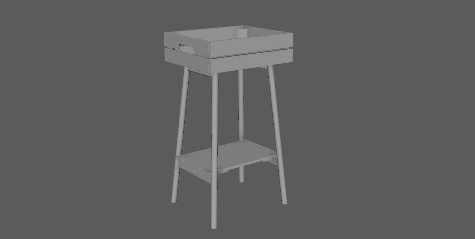 flower stand 3D model_20
