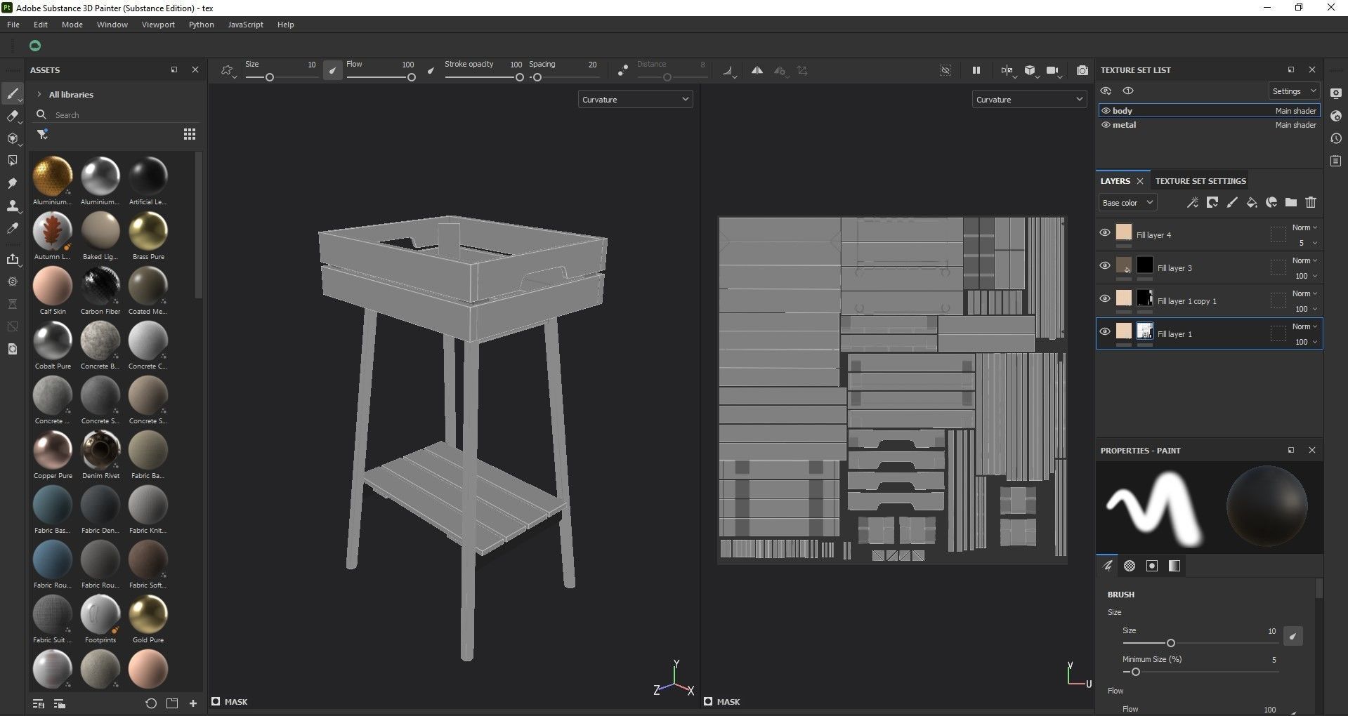 flower stand 3D model_17