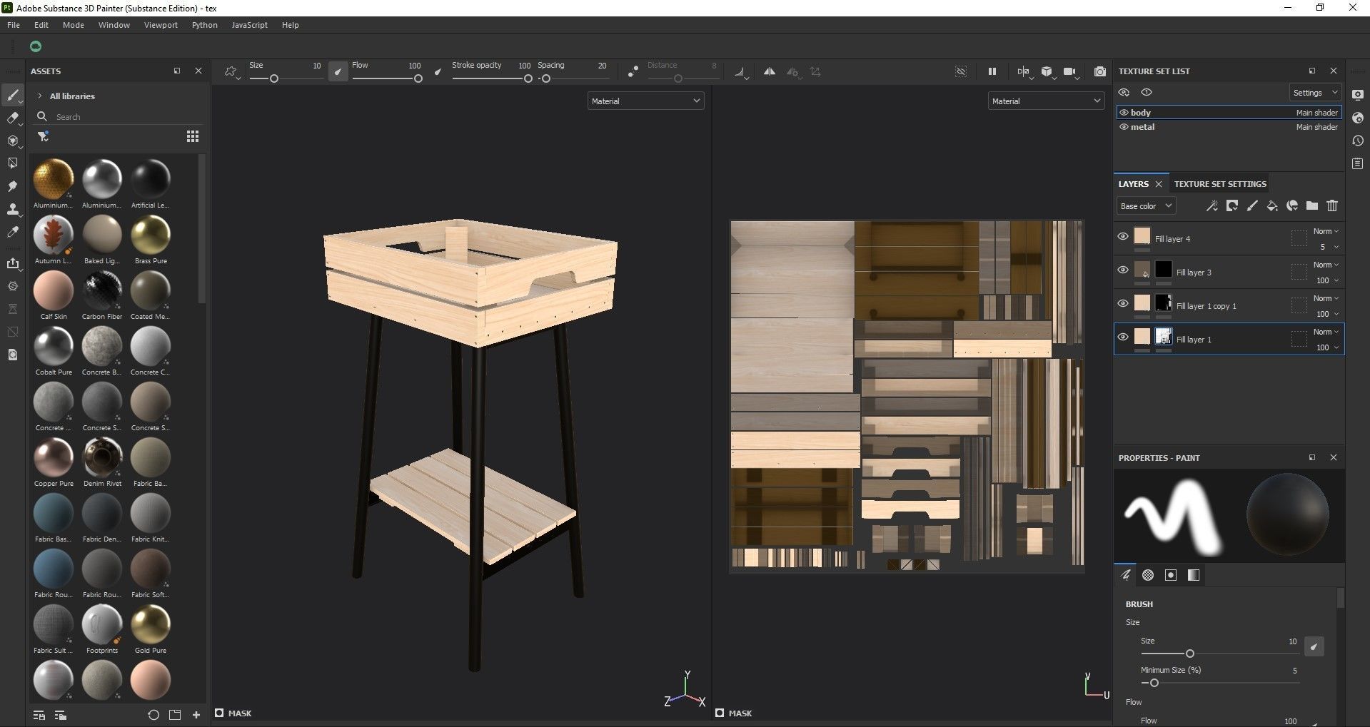 flower stand 3D model_7