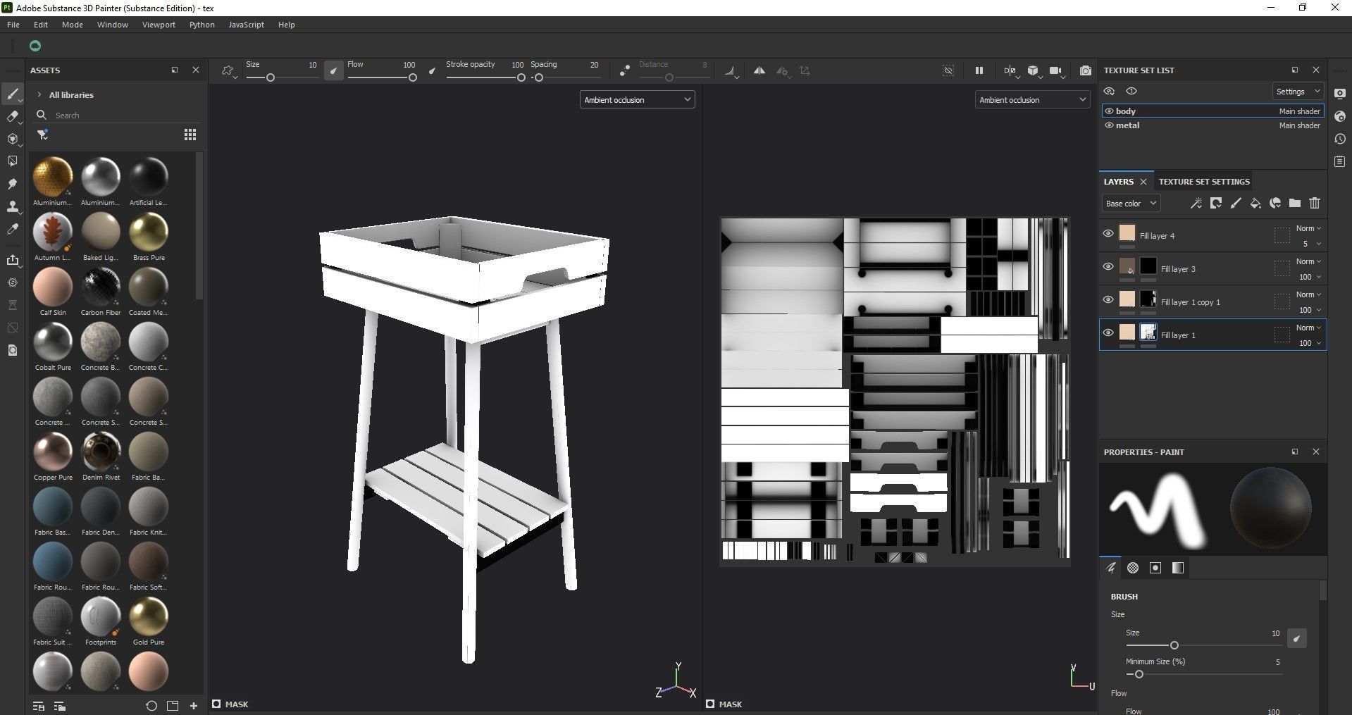 flower stand 3D model_16
