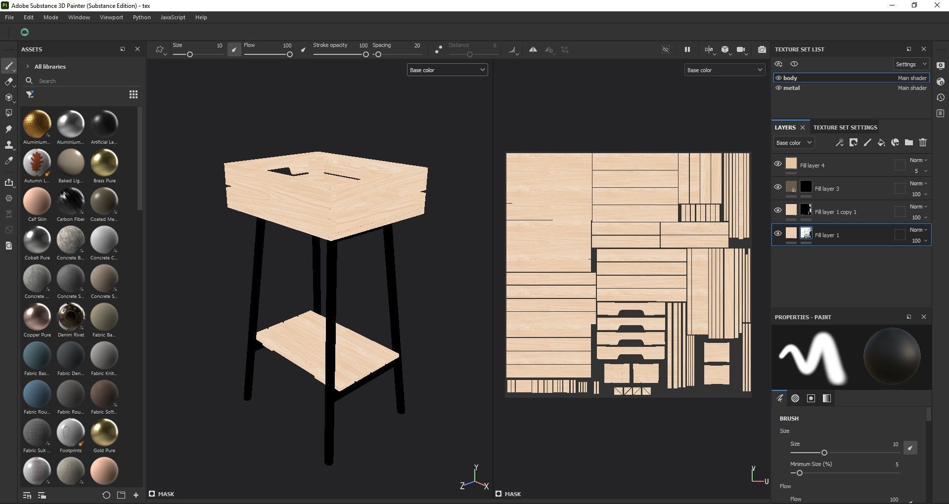 flower stand 3D model_9