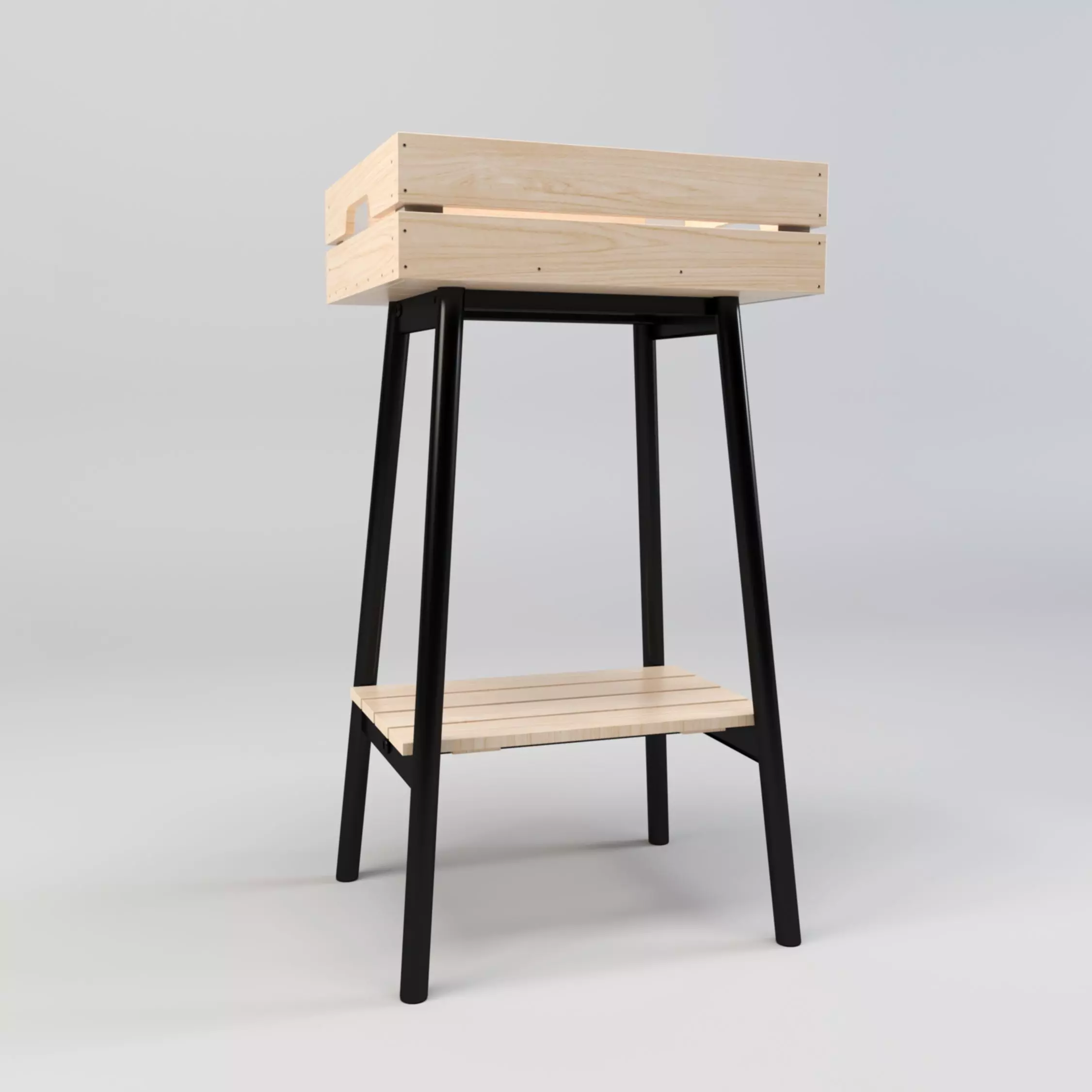 flower stand 3D model_0