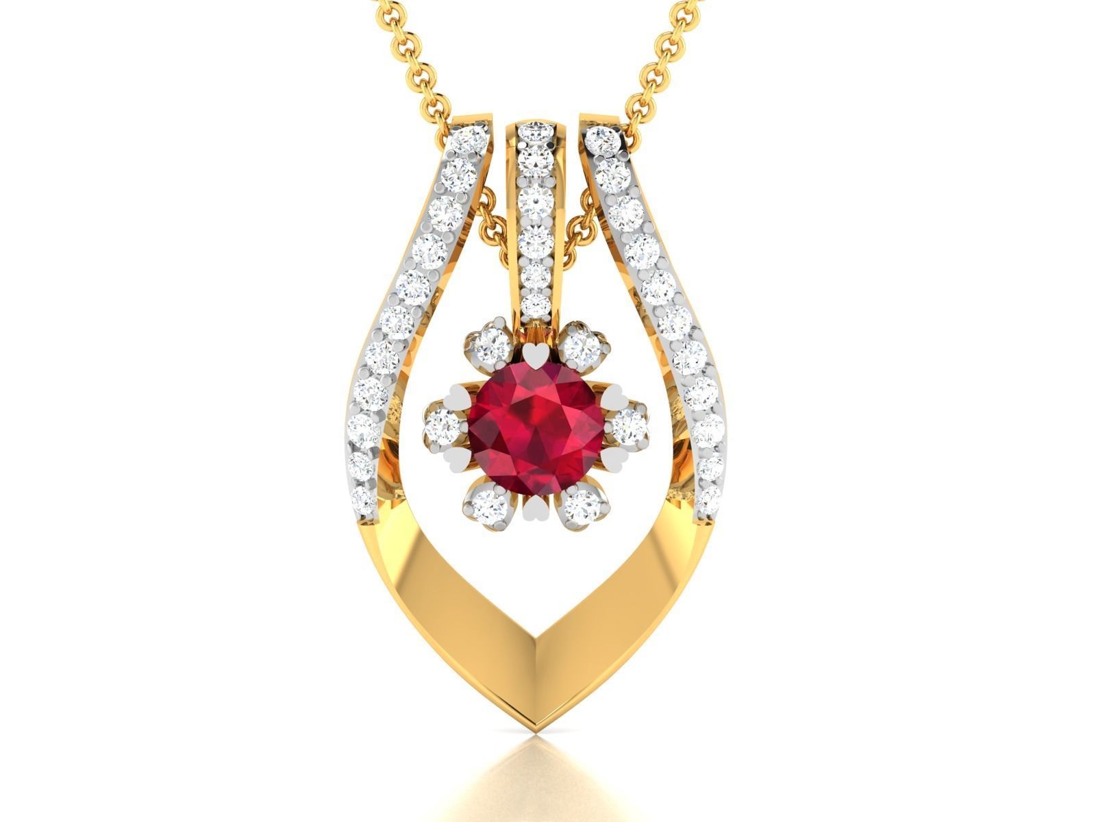 Women Pendants 3dm STL OBJ FBX Render Details 3D print model_3