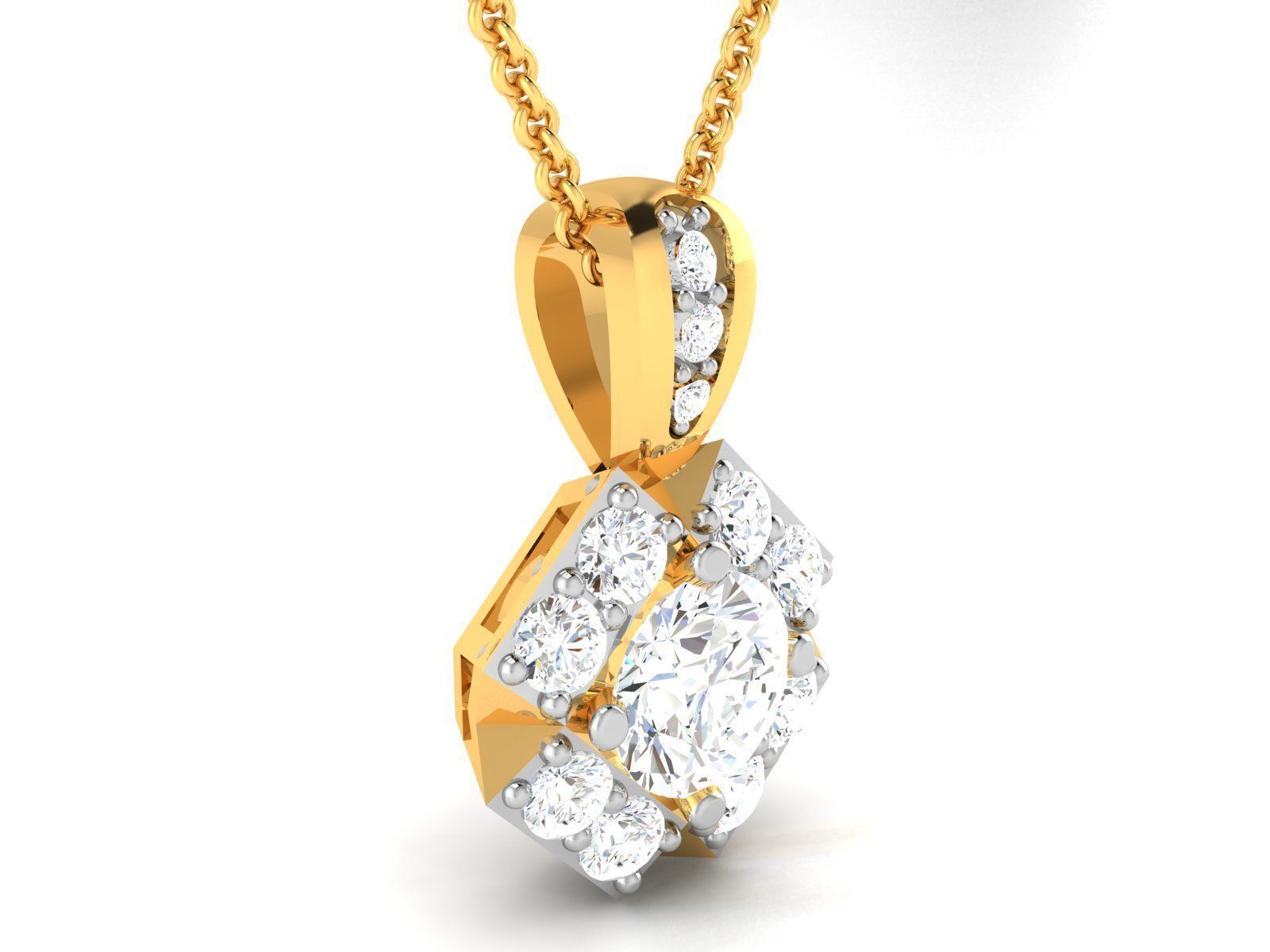 Women Pendants 3dm STL OBJ FBX Render Details 3D print model_1