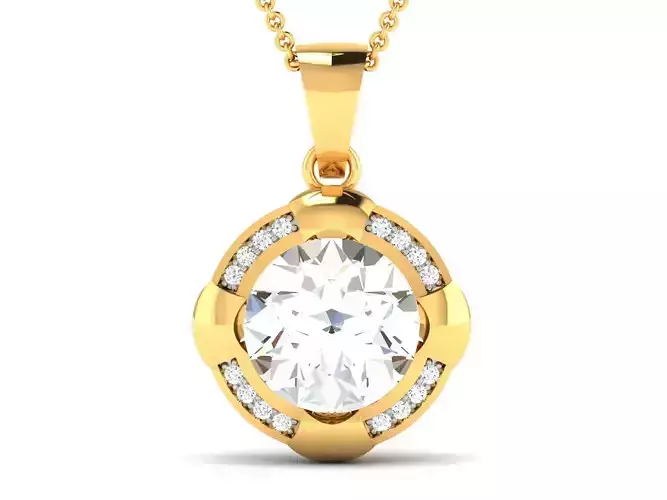 Women Pendants 3dm STL OBJ FBX Render Details