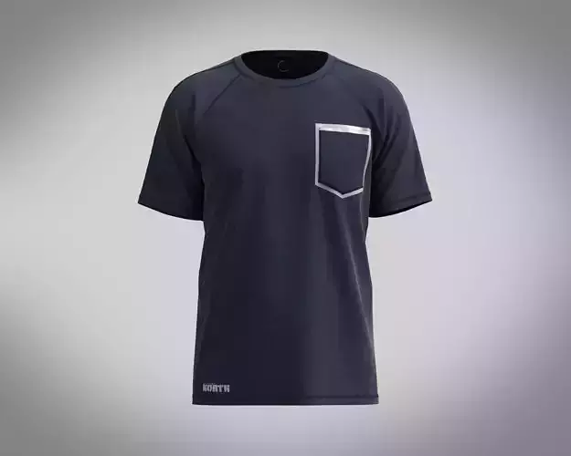 T-Shirt Black Steve athleisure 