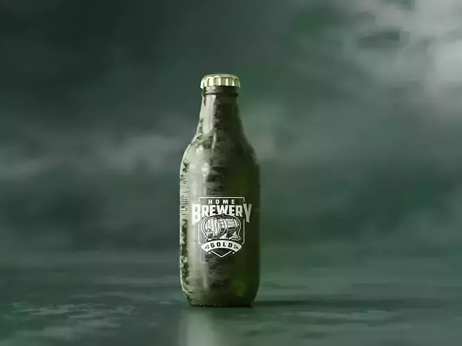 Beer or Soda Bottle