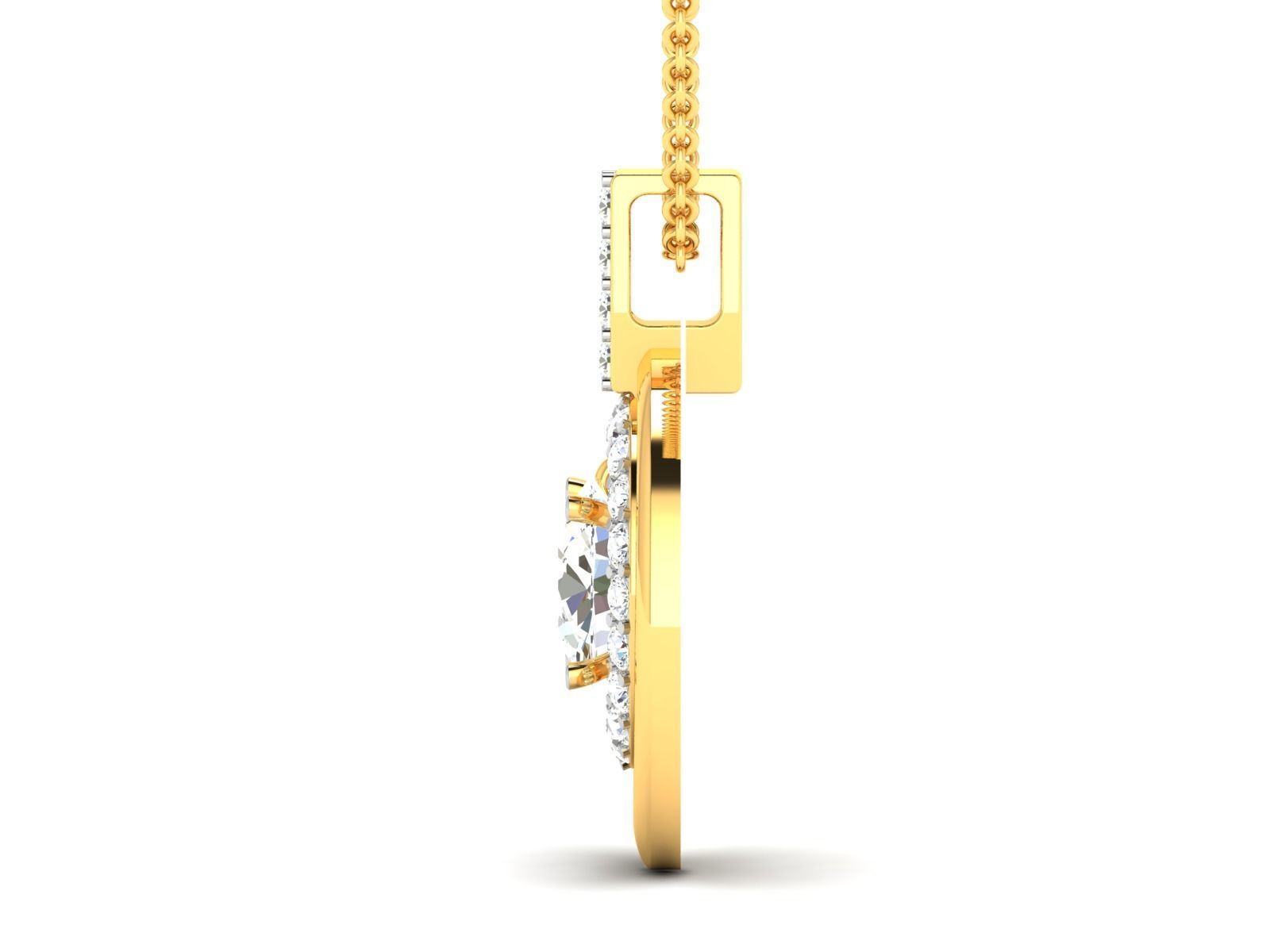 Women Pendants 3dm STL OBJ FBX Render Details 3D print model_6