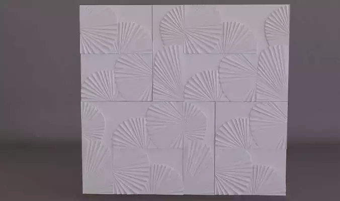 3decor tile with pattern 3D print model