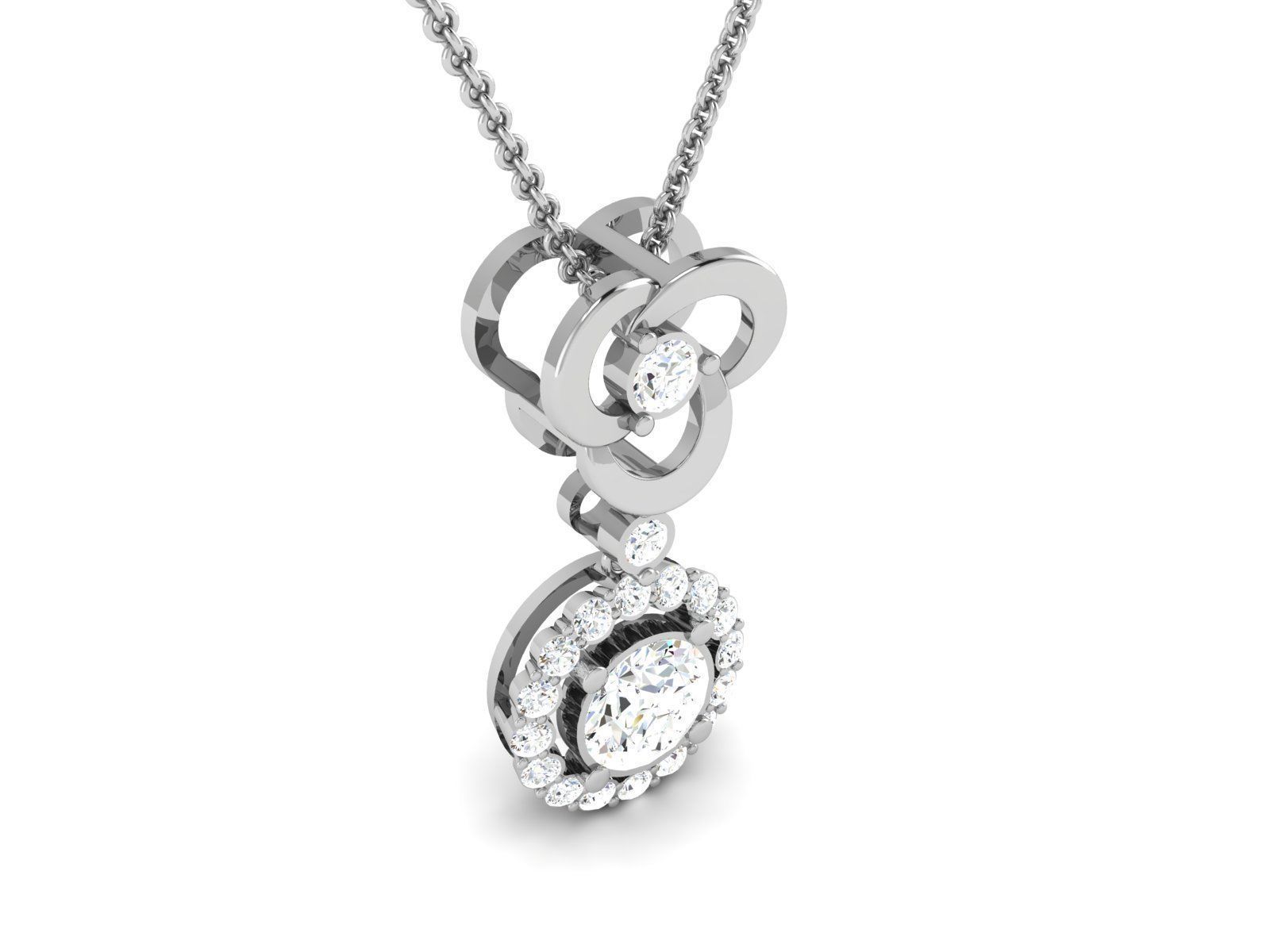 Women Pendants 3dm STL OBJ FBX Render Details 3D print model_1