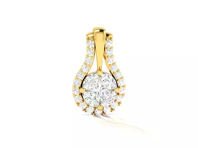 Women Pendants 3dm STL OBJ FBX Render Details