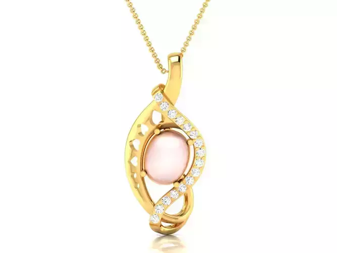 Women Pendants 3dm STL OBJ FBX Render Details