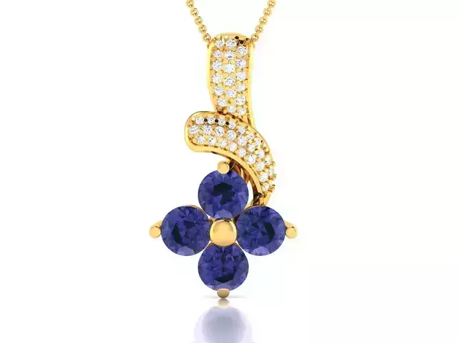 Women Pendants 3dm STL OBJ FBX Render Details