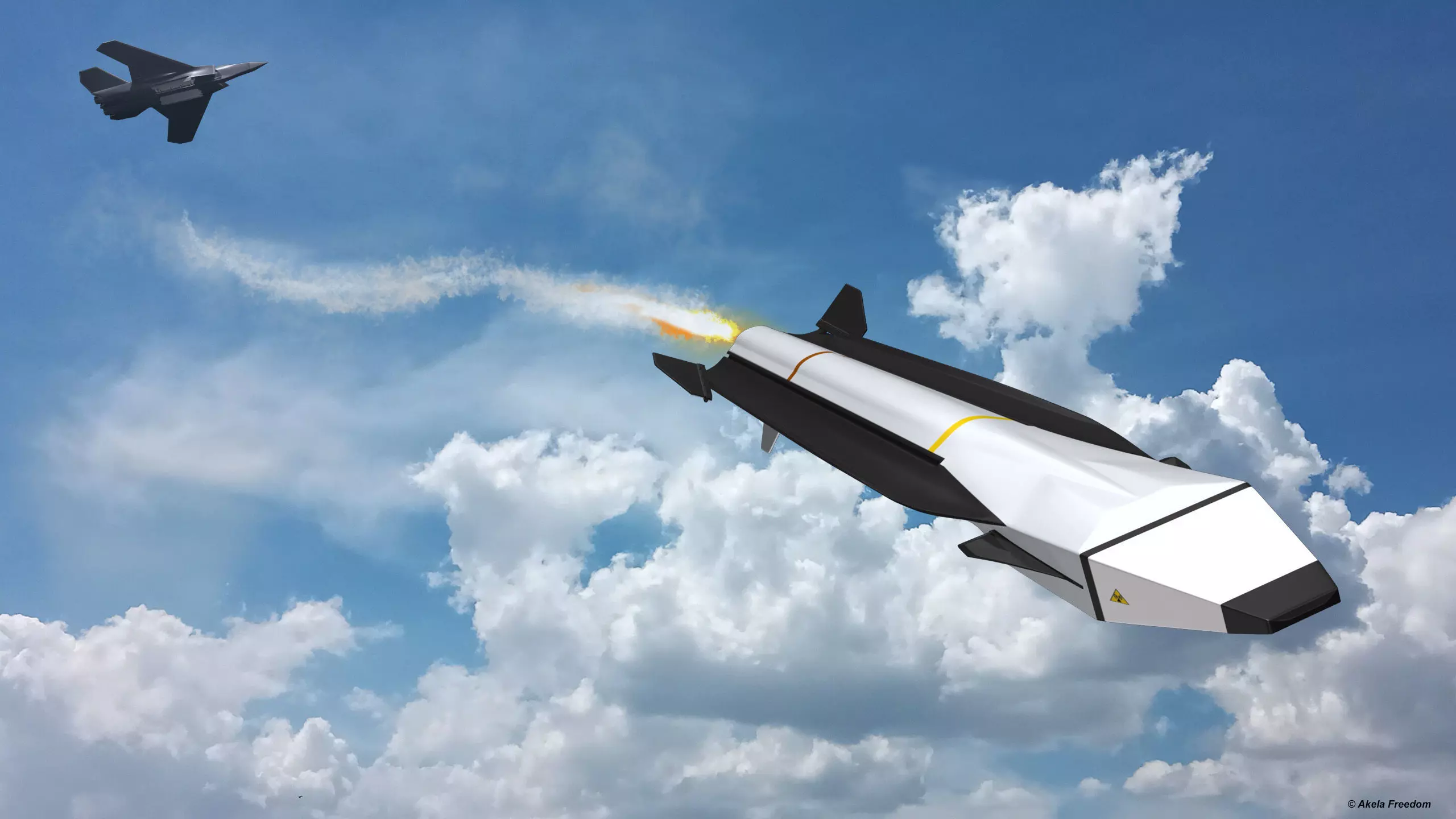FCAAM Missile 3D model_0