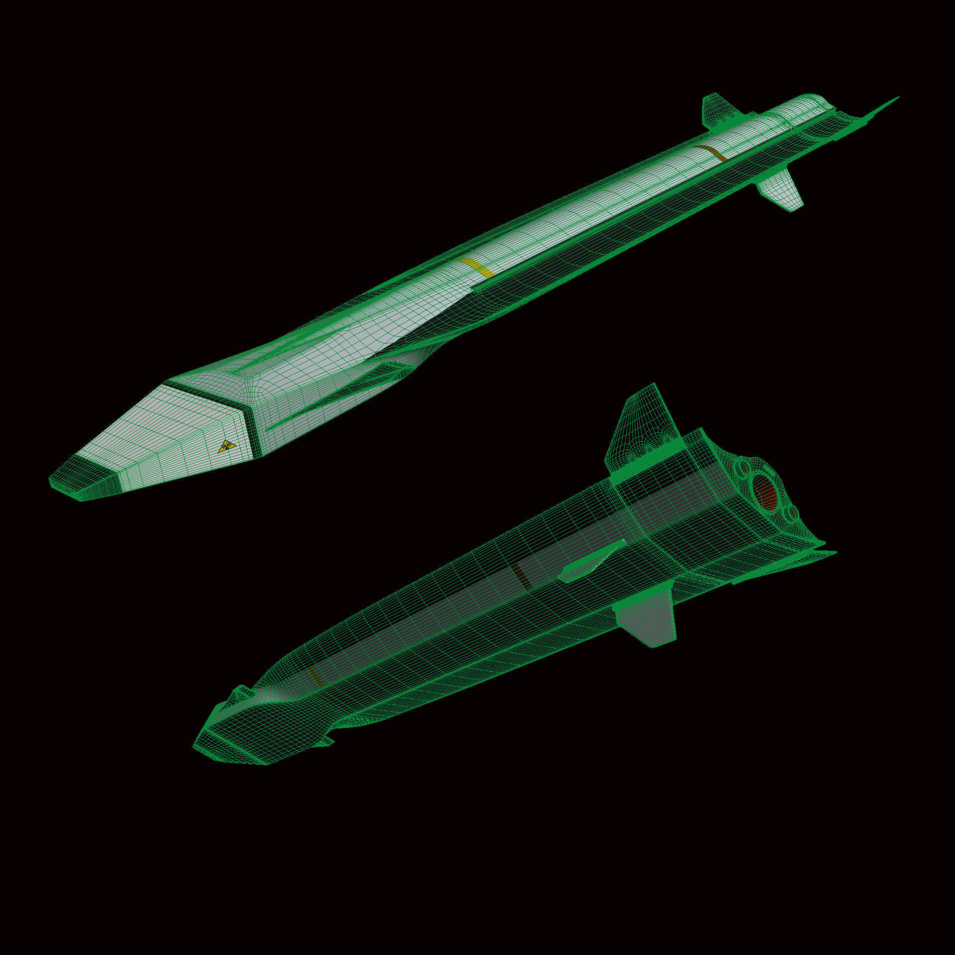 FCAAM Missile 3D model_12