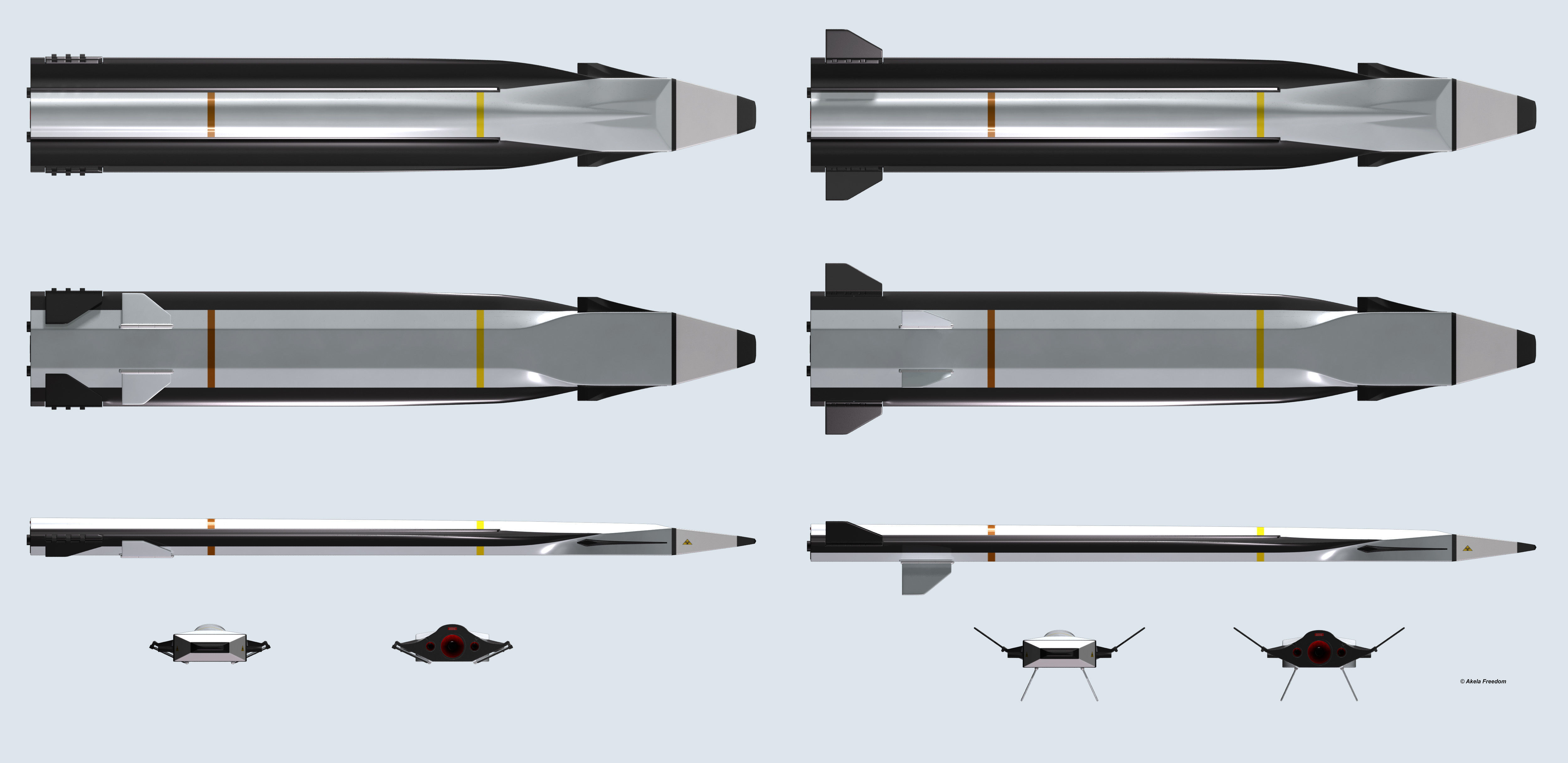 FCAAM Missile 3D model_11