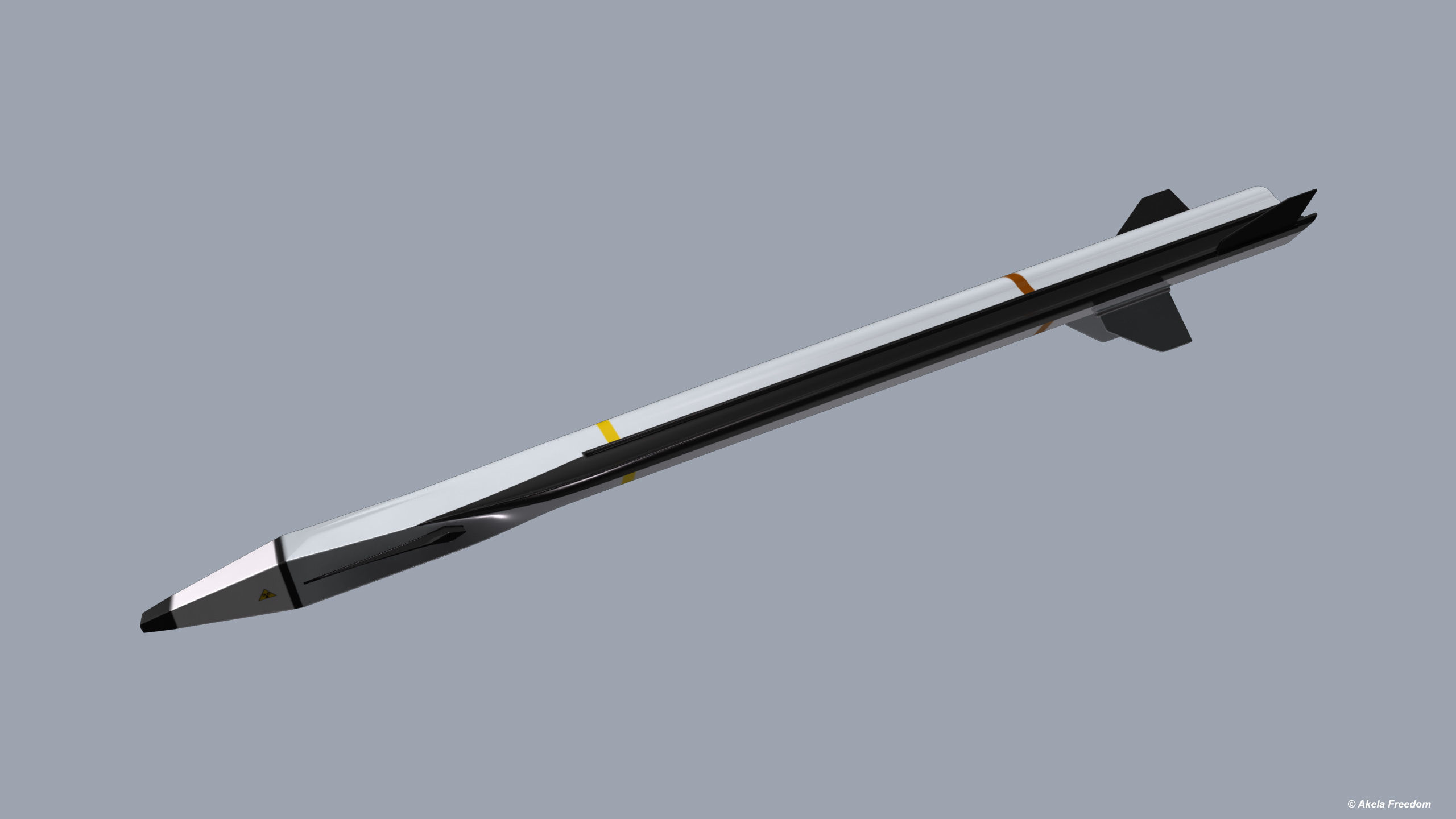 FCAAM Missile 3D model_10