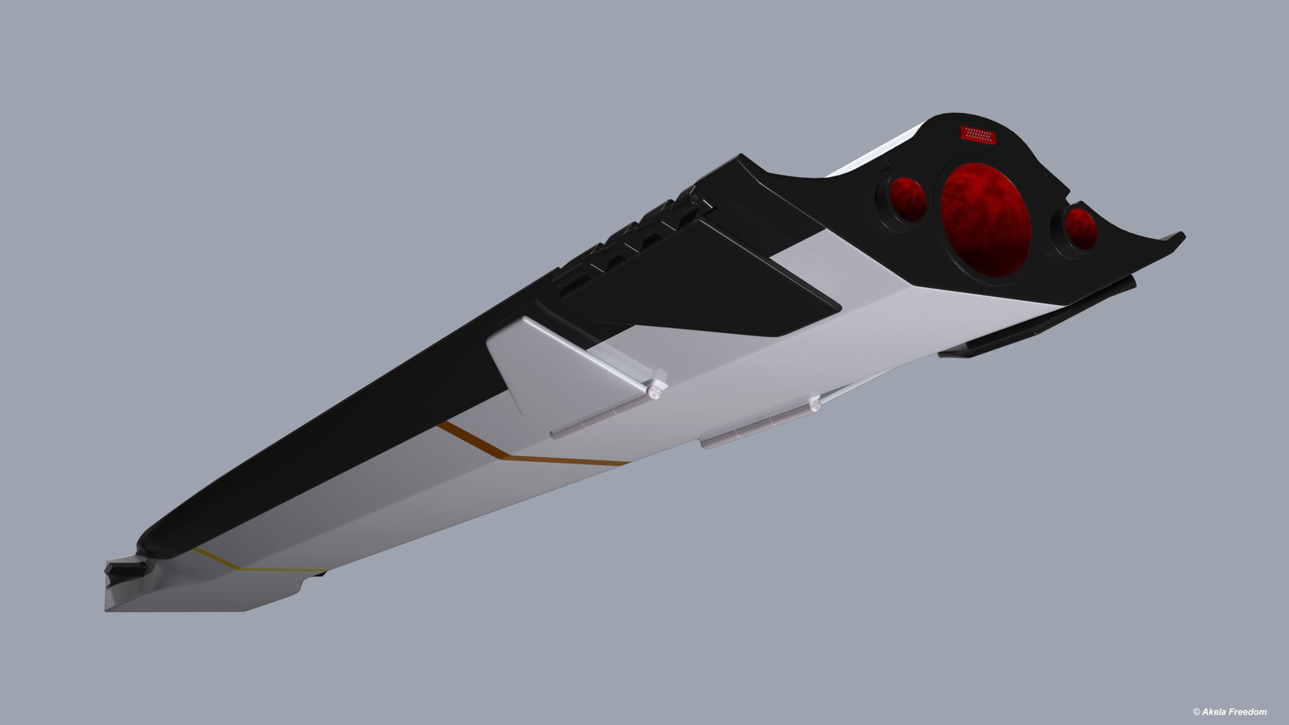 FCAAM Missile 3D model_6
