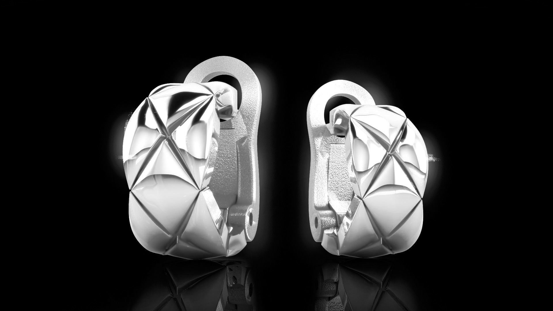 Coco crush earrings 2 3D print model_1