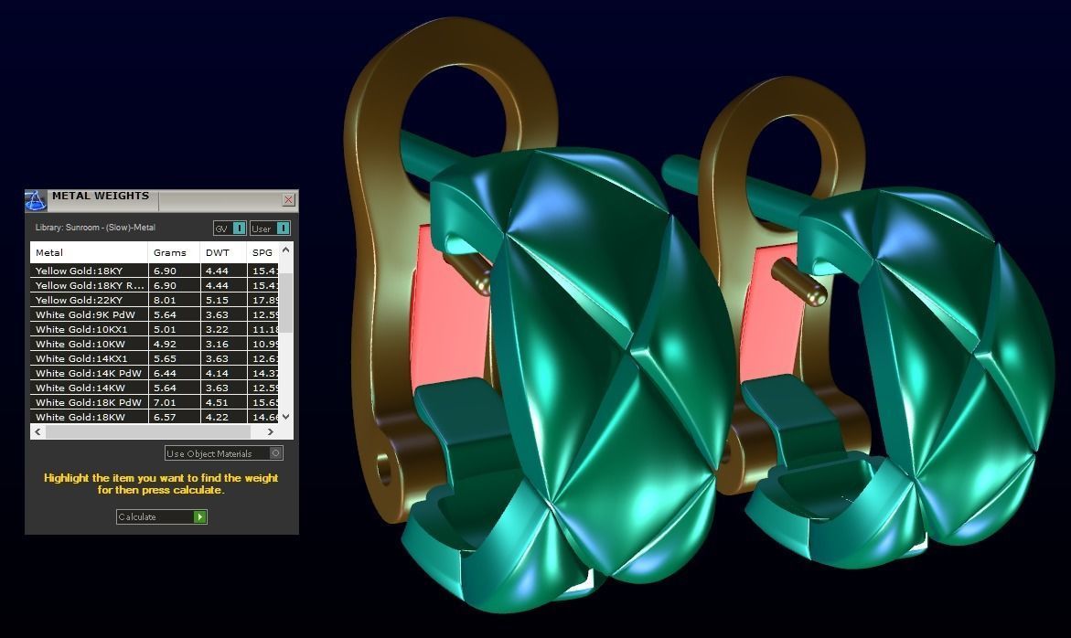 Coco crush earrings 2 3D print model_6