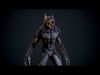 Evil werewolf Low-poly 3D model_3