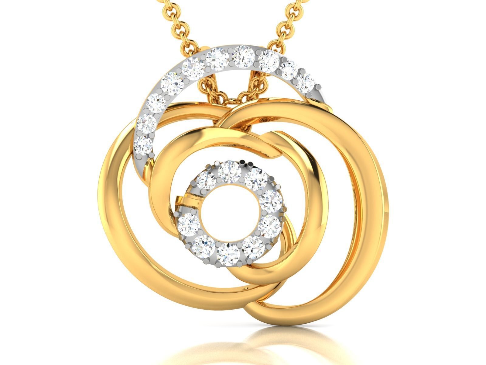 Women Pendants 3dm STL OBJ FBX Render Details 3D print model_10