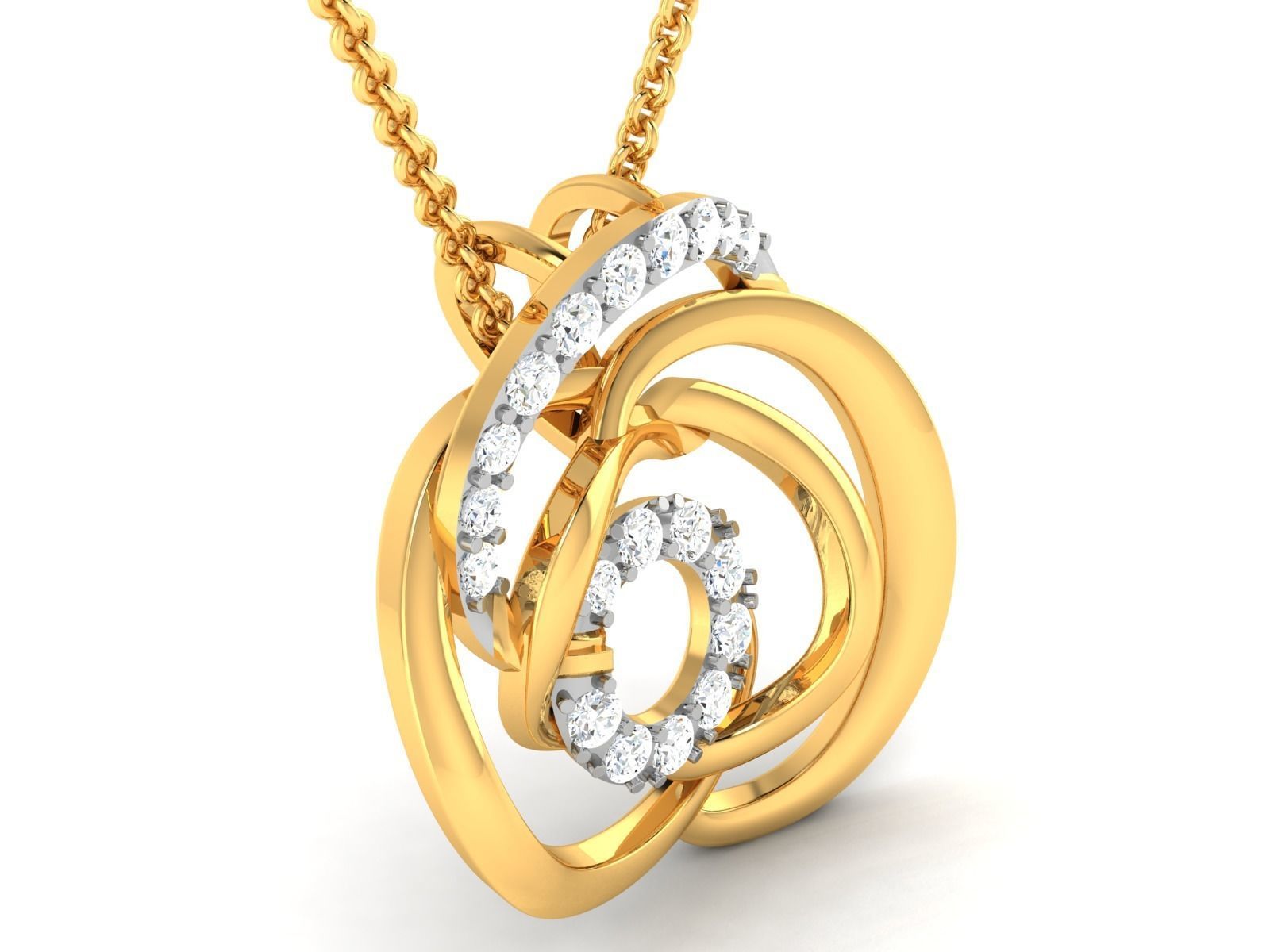 Women Pendants 3dm STL OBJ FBX Render Details 3D print model_9