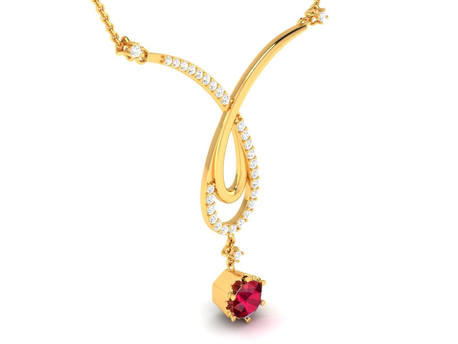 Women Pendants 3dm STL OBJ FBX Render Details 3D print model_2