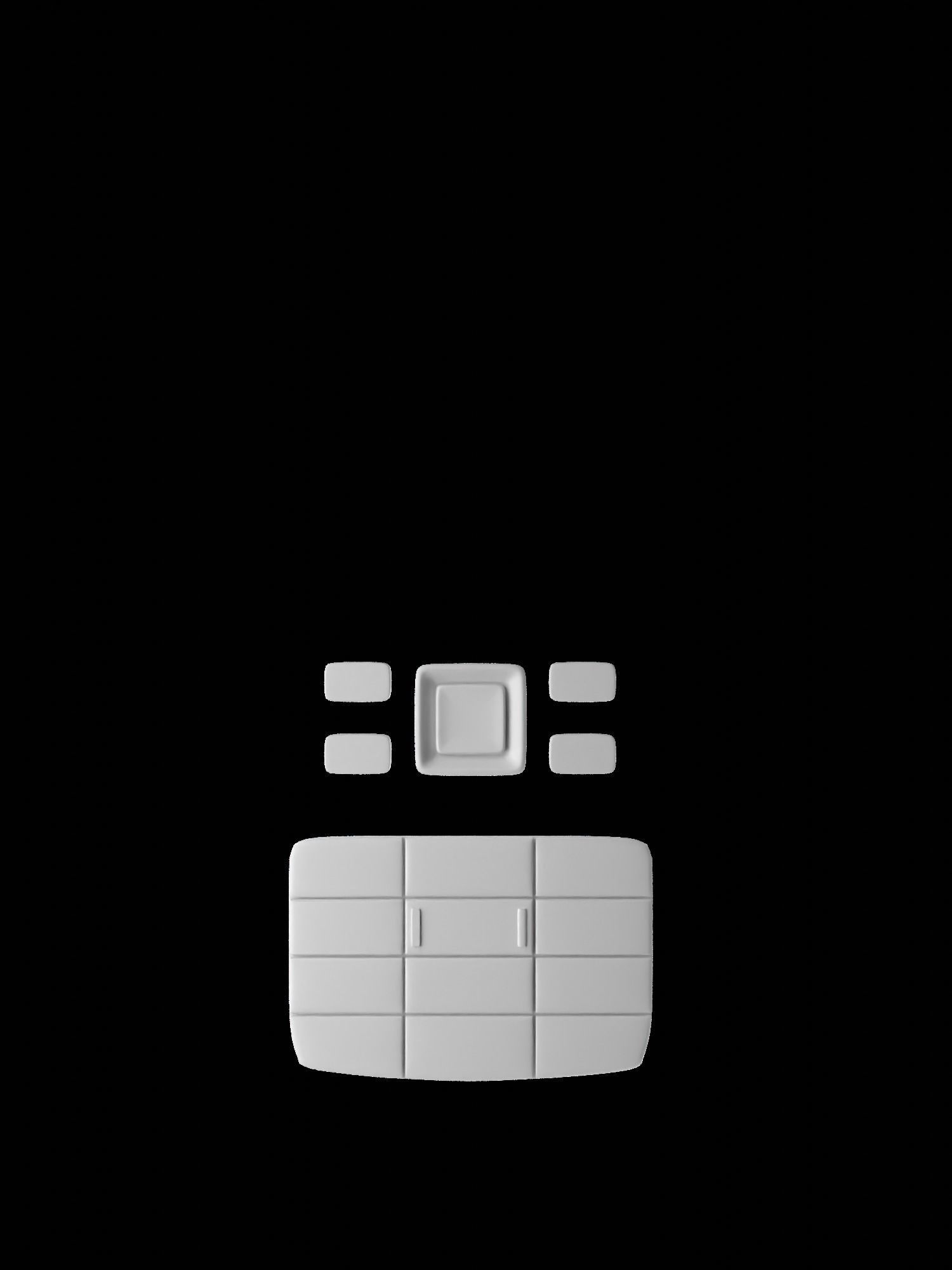 NOKIA 6630 feature phone 3d Model Free 3D model_6