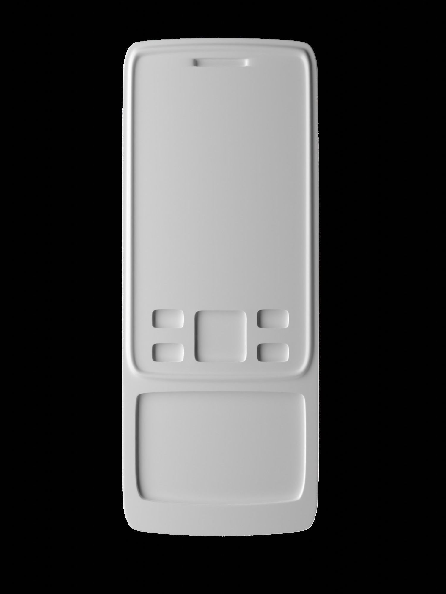 NOKIA 6630 feature phone 3d Model Free 3D model_5