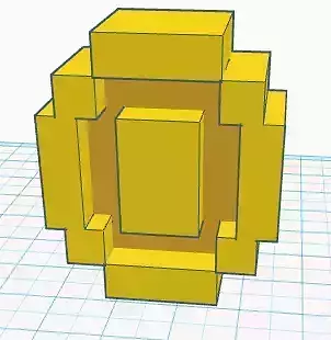 Coins cube