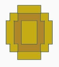 Coins cube 3D print model_1